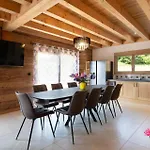 Шале Coeur De Marie D'exception Avec Sauna Le Domaine Des Fleurs Жерарме