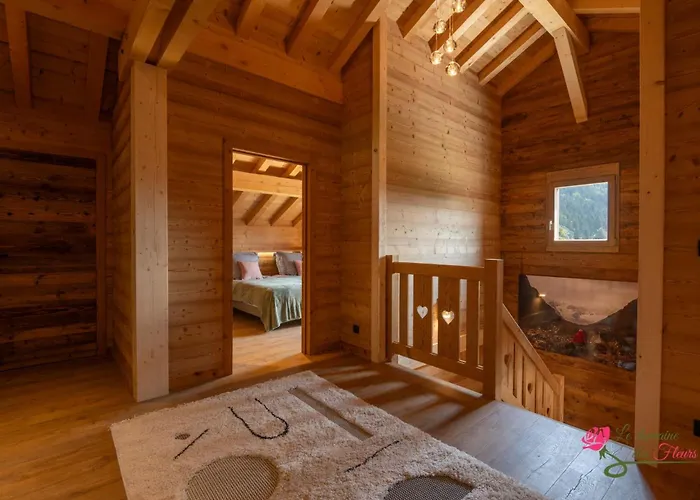 Chalet Coeur De Marie D'exception Avec Sauna Le Domaine Des Fleurs