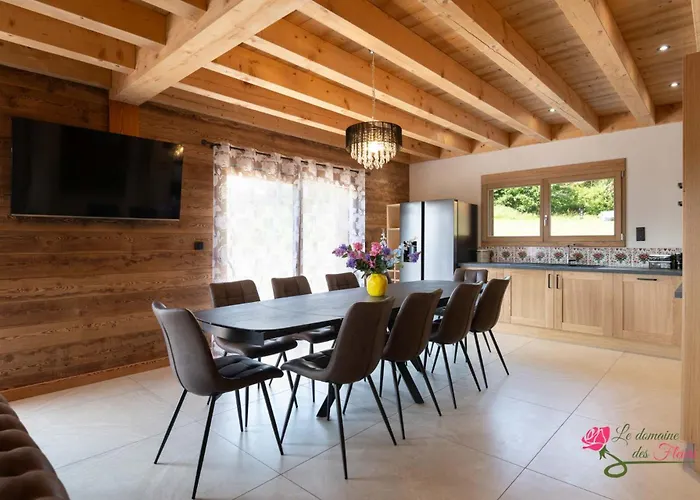 Chalet Coeur De Marie D'exception Avec Sauna Le Domaine Des Fleurs Gerardmer